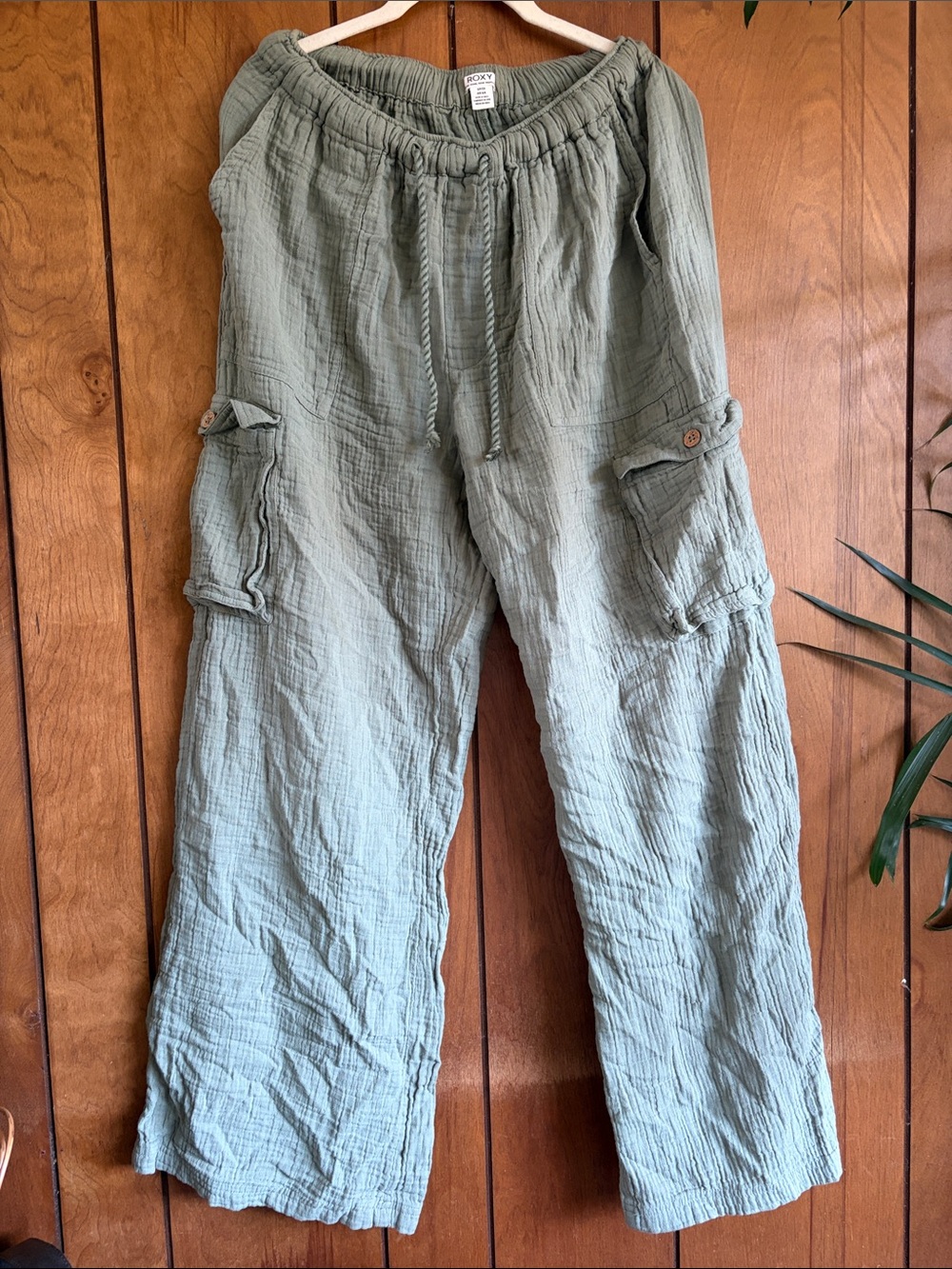 Roxy Men's Cargo Pants in Sage Green